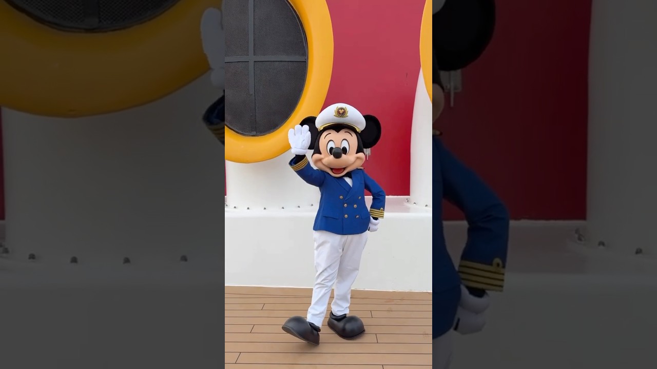 Captain Mickey Mouse!
