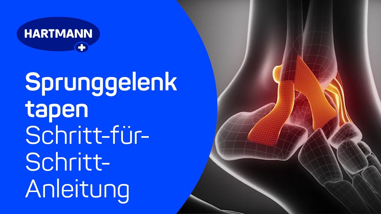 Handgelenk tapen: Anwendung DermaPlast® ACTIVE Kinesiologisches Tape