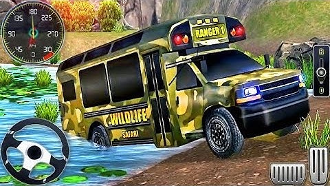 Zoo Bus Animals Driver 3D - School Bus Simulator Driving - Android GamePlay #4