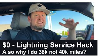 Ford Lightning Service Hack = $0