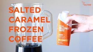 Keto Salted Caramel Frozen Coffee Recipe