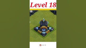 Upgrading Cannon From Level 1 to max | CoC cannon Upgrade #cocshorts #shorts