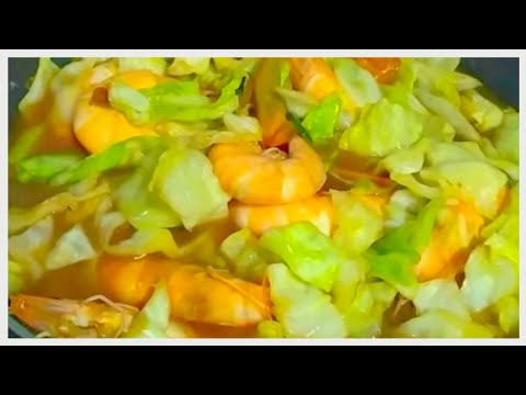 Video: Batang Salad Ng Repolyo At Hipon