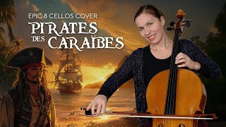 Pirates of the Caribbean EPIC 8 Cellos Cover | @JeanneDorche  🏴‍☠️