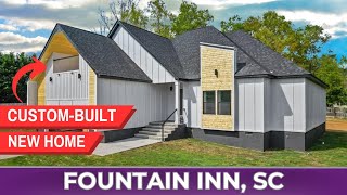 Greater Greenville SC New Construction Homes for Sale - Lucille Floorplan by Las Cruces Homes