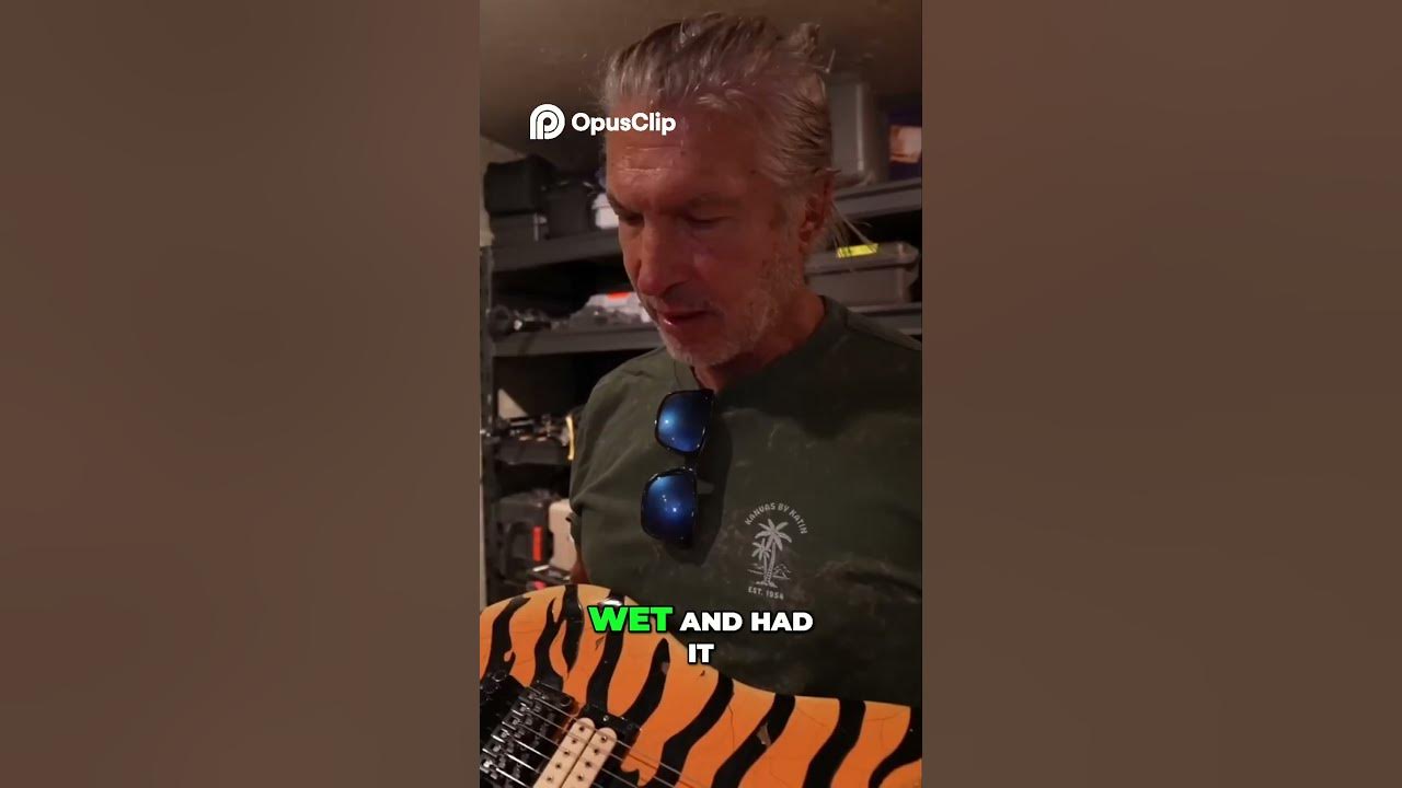 George Lynch - The Unique Story Behind My 70s Tiger Guitar #georgelynch #rockguitarist #dokken