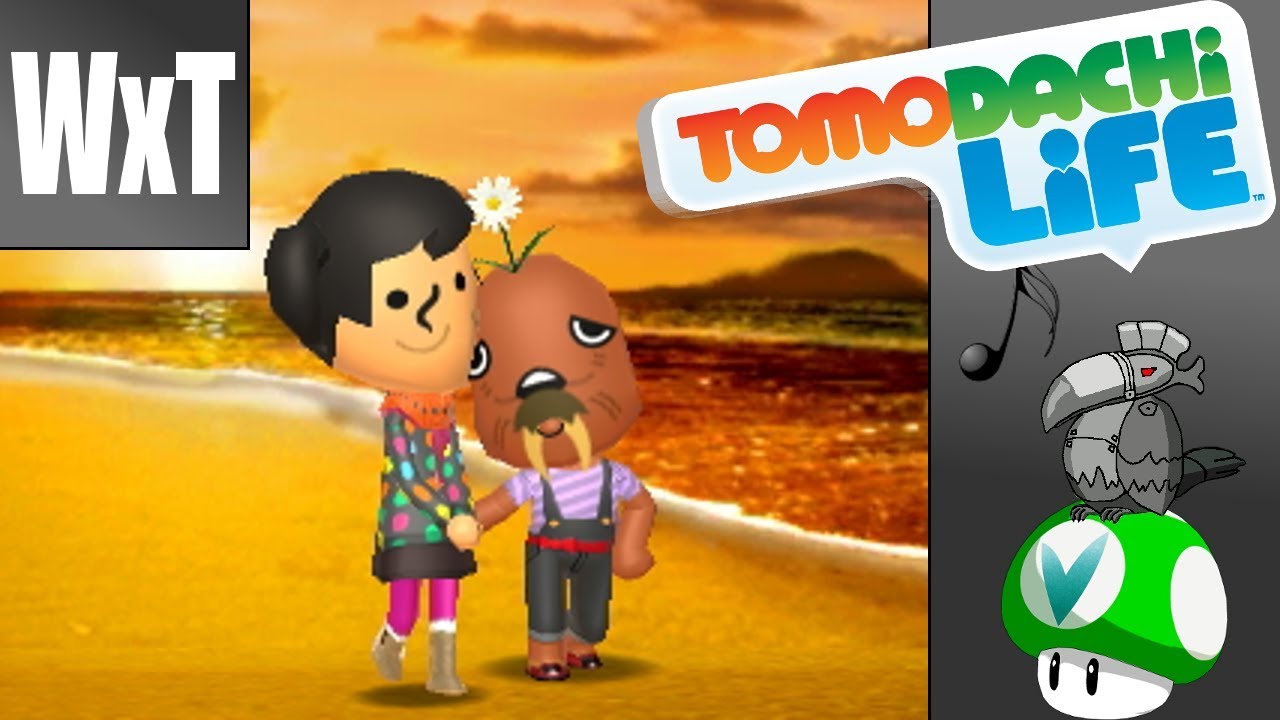 [Vinesauce] Vinny Tomodachi Life The Story of Two Faced and Walrus