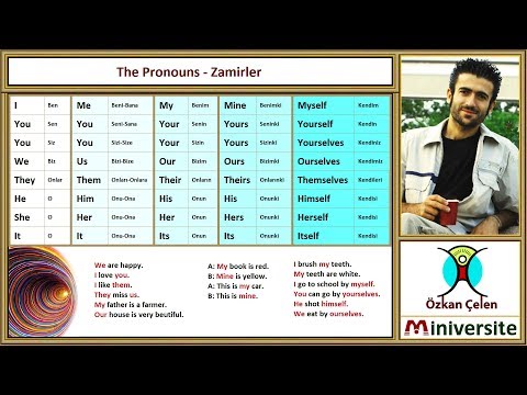 3. The Pronouns - Zamirler