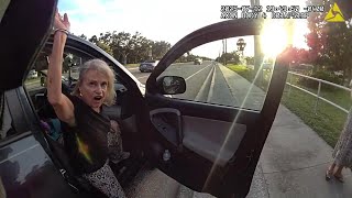 Wild Granny Arrested for Biting & Kicking Officers