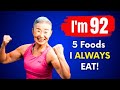 I eat top 5 food and dont get old japans oldest fitness instructor 92 yr old takishima mika