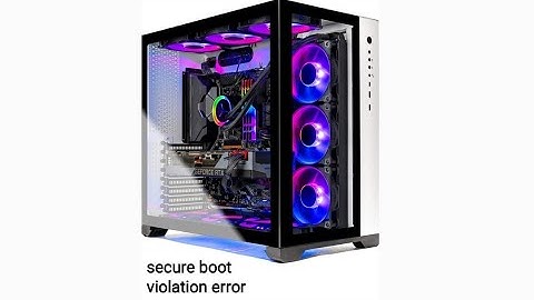#securebootviolationerror #clickcomputers. secure boot violation error