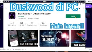 Duskwood: Detective Story PC - Cara Download & Main di Windows/ Laptop (GRATIS) screenshot 2