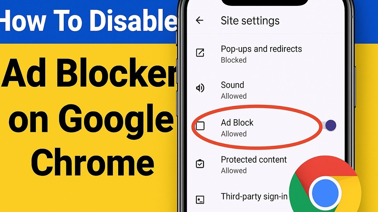 How To Disable Ad Blocker on Google Chrome | Step by Step Guide - YouTube