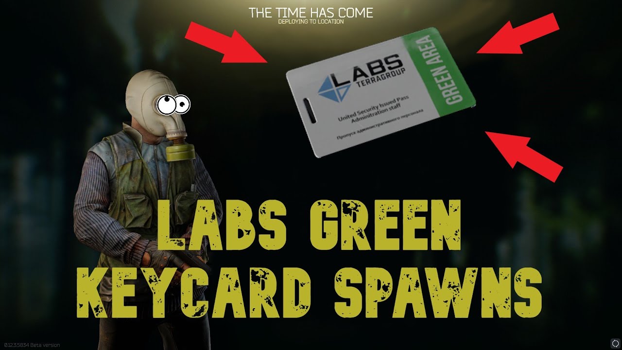 Escape From Tarkov Labs Green Card Spawns, patch 0.12, valuable loot