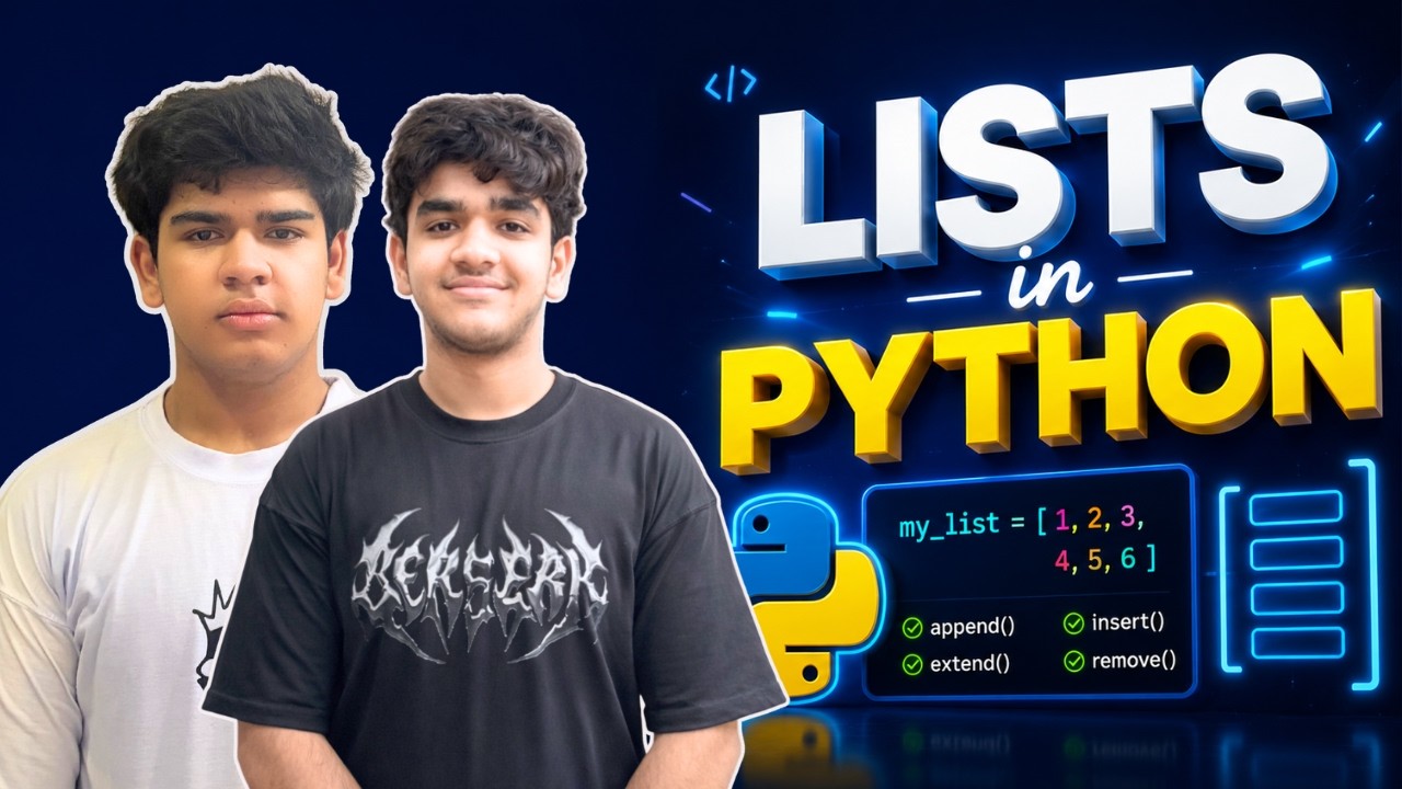 Python Lists Explained | Complete Beginner Tutorial - YouTube
