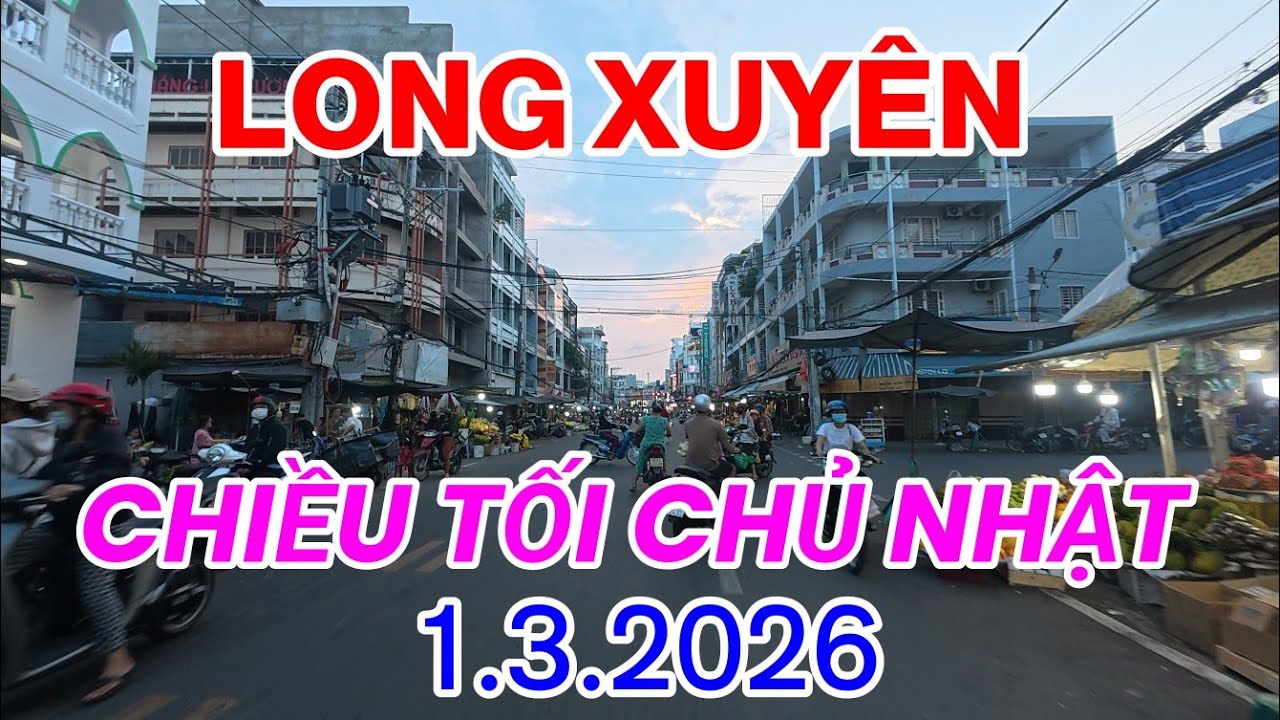 Long Xuyên đầu tháng 3-2026 thời tiết ngày chủ thật mát mẻ 