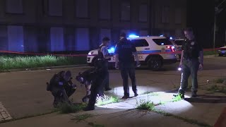 4 teens shot, 1 in critical condition, after gunman opens fire into crowd of people gathered outside