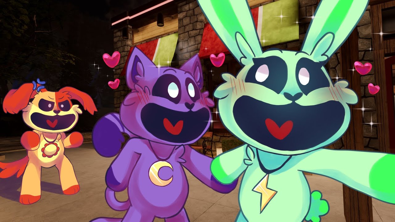 DogDay ESPIONA o ENCONTRO de CatNap e Hoppy no Poppy Playtime 3!