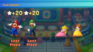 Mario Party 10 - Mario vs Peach vs Luigi vs Daisy - Haunted Trail