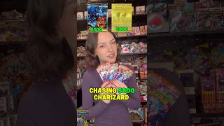 Chasing the $800 Charizard MUR! #pokemoncards #infernox #phantasmalflames