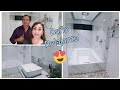Baño terminado😍 mi esposo me sorprende☺️ spa en casa