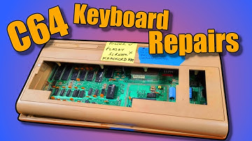 C64 Keyboard Repairs