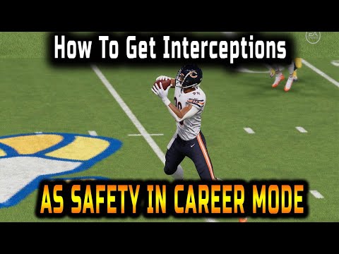 Madden NFL 22 - How To Get Interceptions As Safety In Career Mode