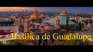 Basilica de Guadalupe 4K | Where Faith Glows Golden in the Mexican Night