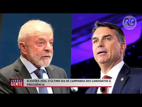Lula and Flávio Bolsonaro hold final campaign events this Saturday