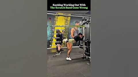 Ranking working out with the scratch band gone wrong
