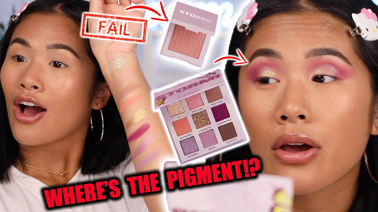 BRUTALLY HONEST REVIEW ON STORMI COLLECTION BY KYLIE COSMETICS...I spent $118 on THIS!? 👀