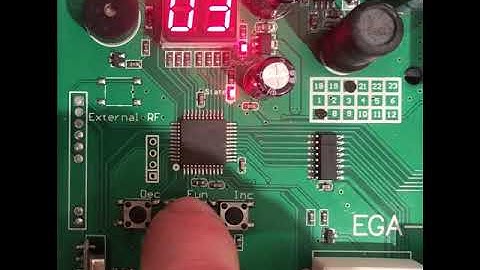 E8 - EGA Control Board - how to set the sensitivity