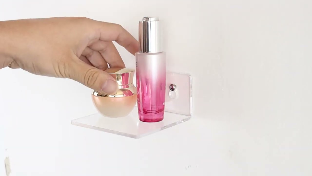 Acrylic Small Adhesive Wall Shelves,Mini Floating Shelve 