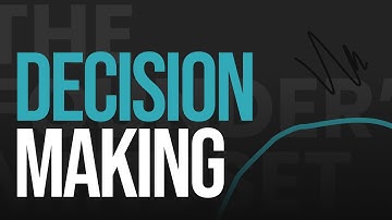Decision Making Skills - Startup Founder Advice [The Founder