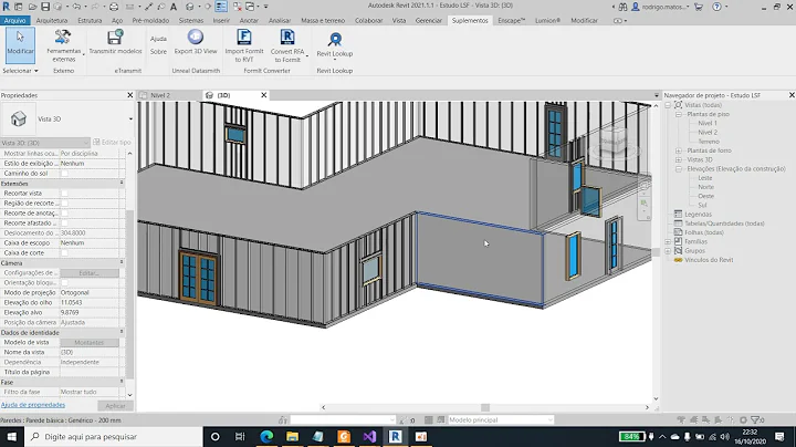 Revit API - Light Steel Framing