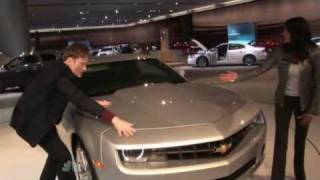 Conan O'Brien at the Detroit Auto Show