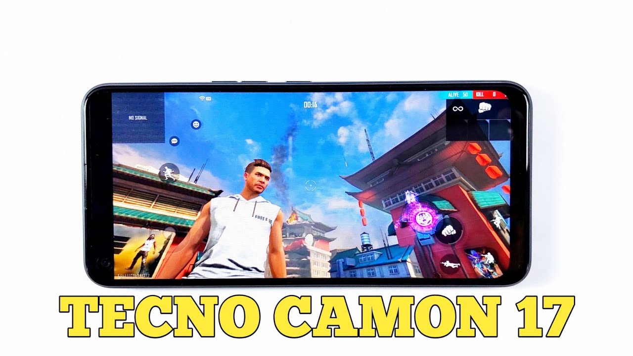 Tecno Camon 17 Test Game Garena Free Fire | 6GB Ram, Helio G85