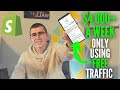 How To Make Over $4,000 A Week Dropshipping With FREE Traffic (3 Best Ways) | Shopify 2022