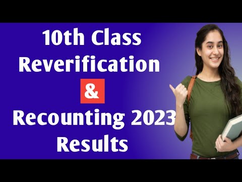 AP 10th class reverification & reconding results 2023|10th ...
