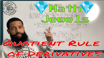 Best Online Math Tutor | The Quotient Rule of Derivatives