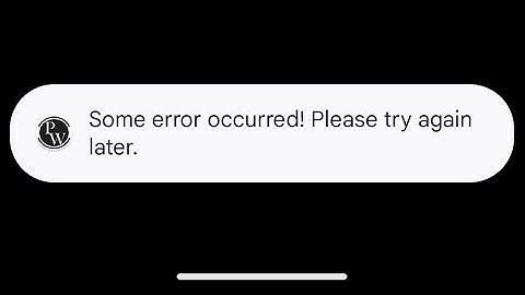 Some error occurred! Please try again later physic Wala | pw app not working today not login 2023