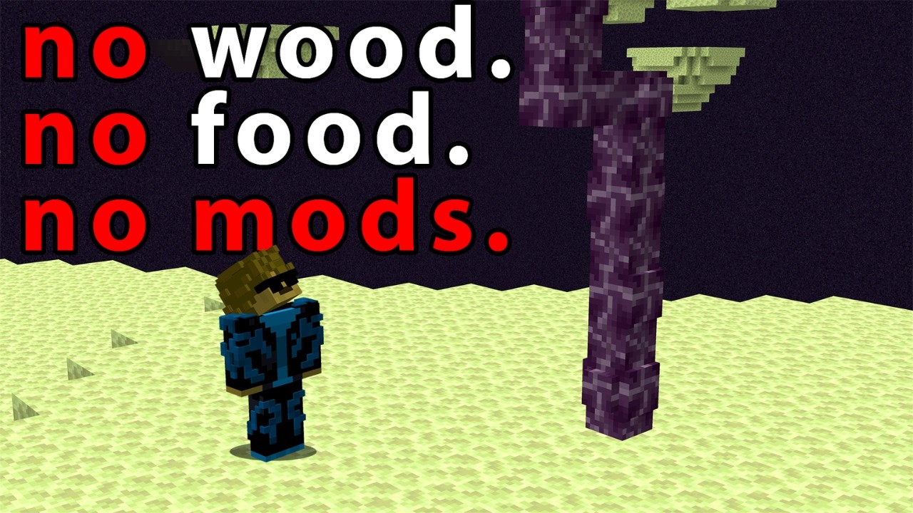 I Beat Minecraft Backwards