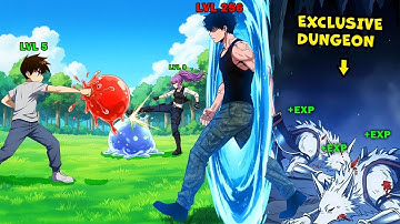 He Discovers a Ring That Unlocks His Own Dungeon and Lets Him Level Up 100x Faster! | Hindi