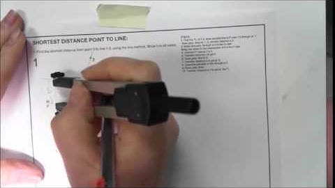 3Ca  Shortest Distance Point To Line