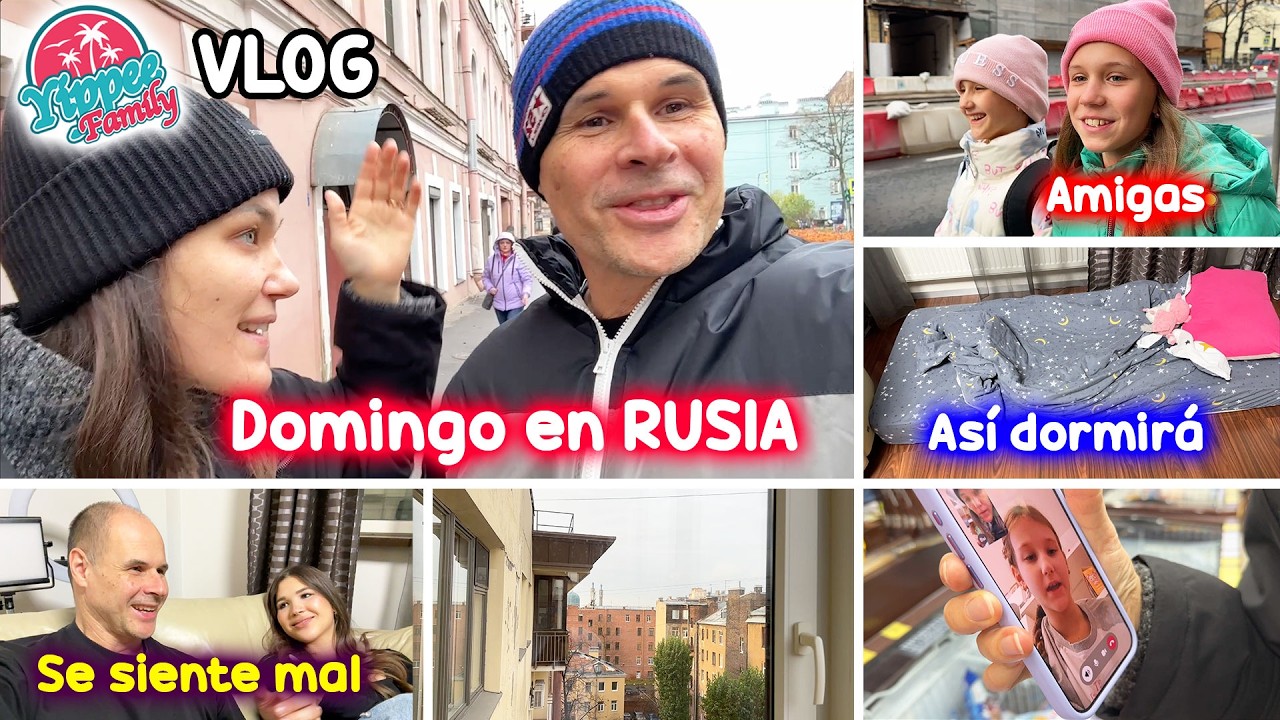 Rutina de DOMINGO en RUSIA 🇷🇺 + ERIKA tiene VISITA! | VLOG RUSIA 🌟 02-10-25