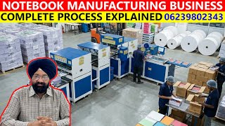 Fully Automatic Notebook Making Machine price in India, 4 in 1 Notebook Making Machine price