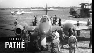 Gloster Meteor In Flight (1946)