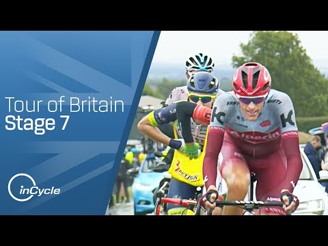 Video: Tour of Britain 2018 Etappe 7: Stannard brengt hem in stijl naar huis