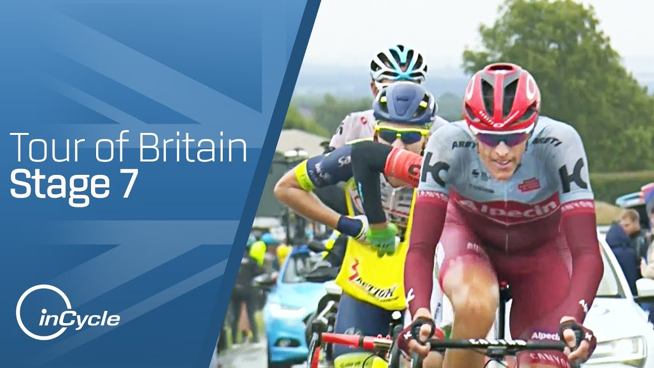 tour of britain stage 7 highlights