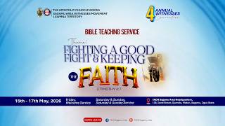 4TH AREA WITNESS MOVEMENT CONVENTION || BIBLE TEACHING SERVICE